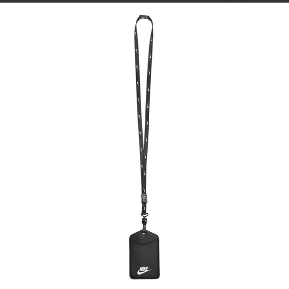 Black Nike lanyard Id badge - Picture 1 of 2